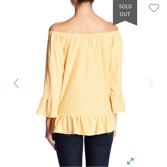 Sanctuary Juliana Striped Off-The-Shoulder Blouse - Picture 2 of 3